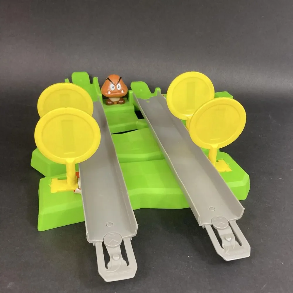 Hot Wheels x Mario Kart Tracks-Replacement Part Lot-Piranha-Castle-Launcher-Toad